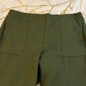 Lane Bryant Khaki Green Trousers